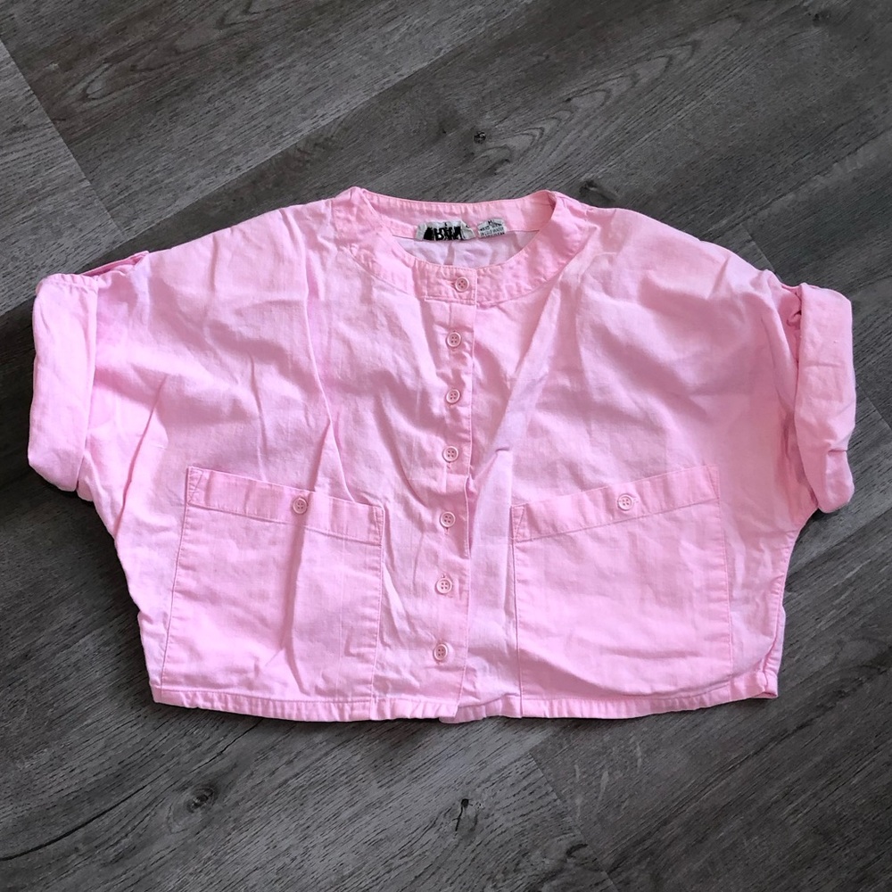 Vintage 80s 90s Crop Top